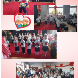 DZIEŃ BABCI I DZIADKA                   W GRUPIE JABŁUSZKA 