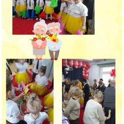 DZIEŃ  BABACI  I  DZIADKA 
W GRUPIE  SŁONECZKA