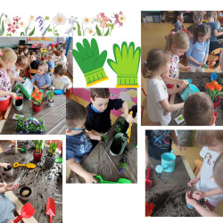 WIOSENNY OGRÓDEK 
 „ JAGÓDEK ”