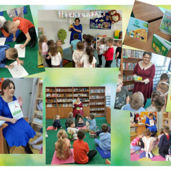 Spotkania czytelnicze z Panią Eweliną 