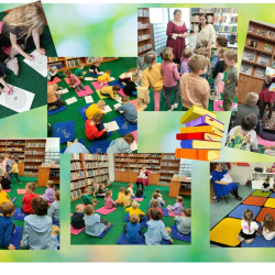 Spotkania czytelnicze z Panią Eweliną