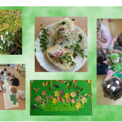 Realizacja projektu „Sensoryczna Tęcza” w grupie Smerfy